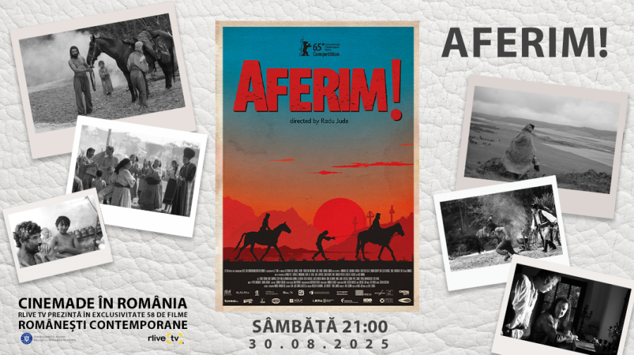 CineMADE in Romania: Filmul „Aferim” de Radu Jude, la 21:00, la RLIVE TV