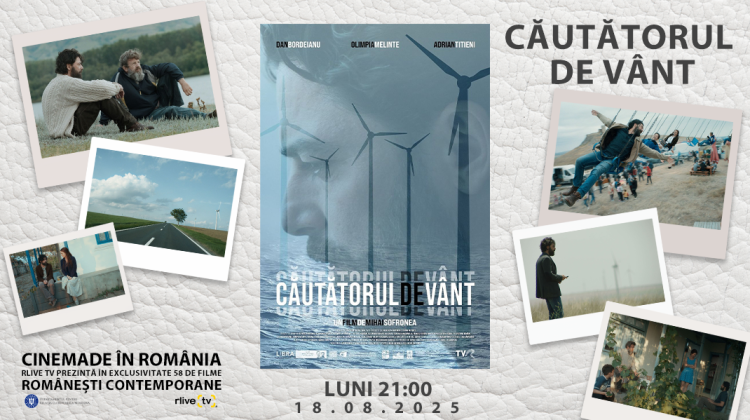 CineMADE în România: Filmul „Căutătorul de vânt” de Mihai Sofronea, la 21:00, pe RLIVE TV