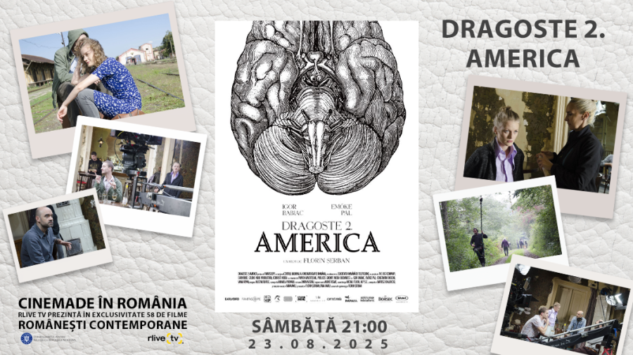 CineMADE în România: Filmul „Dragoste 2. America” de Florin Șerban, la 21:00, în exclusivitate pe RLIVE TV