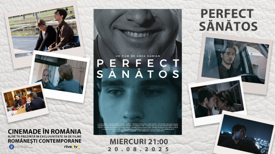 CineMADE în România: Filmul „Perfect sănătos” de Anca Damian, la 21:00, în exclusivitate la RLIVE TV