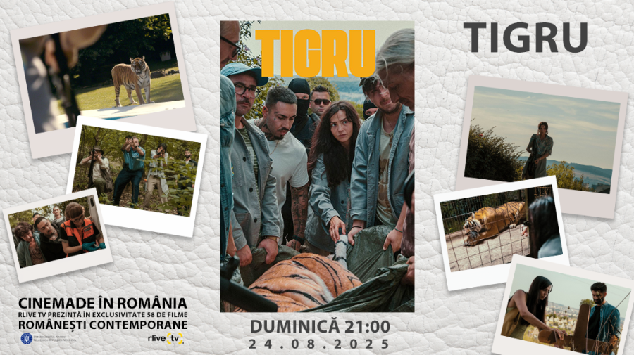 CineMADE în Romania: Filmul „Tigru” de Andrei Tănase, la 21:00, la RLIVE TV