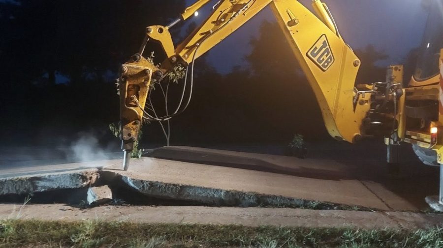 Drumul M5 „se umflat” de la caniculă! Dalele de beton s-au ridicat lângă Bălți