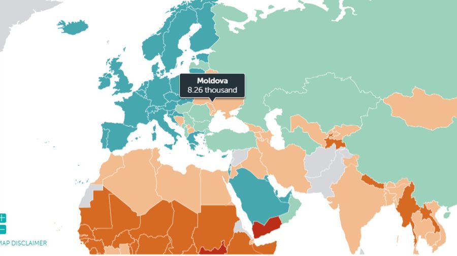 FMI: Moldova, locul 90 mondial, alături de Belize și insulele din Pacific