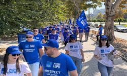 Partidul „Mișcarea Respect Moldova” a organizat marș electoral în Chișinău