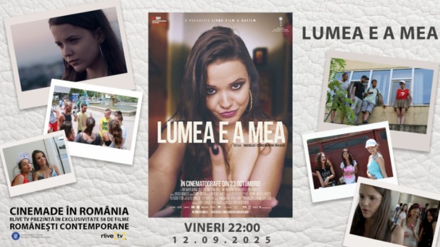 CineMADE in Romania: Filmul „Lumea e a mea” de Nicolae Constantin Tănase, la 22:00, la RLIVE TV