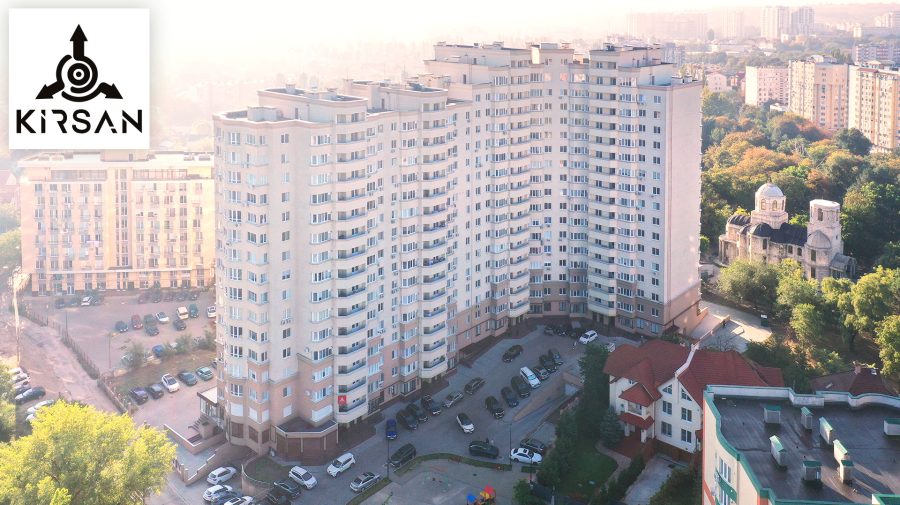 Blocul de pe str. N. Titulescu 36/B, Chișinău, construit de KIRSAN, gata de dare deplină în exploatare. Administrația: Vă mulțumim tuturor pentru încredere!