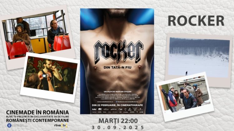 CineMADE in România: Filmul Rocker de Marian Crișan, difuzat la 22:00, la RLIVE TV