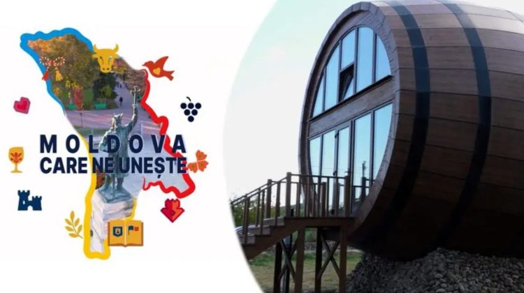 VIDEO Cel mai mare butoi din lume se află la Scoreni, Strășeni. Ca să fie umplut, trebuie 240.000 litri de vin