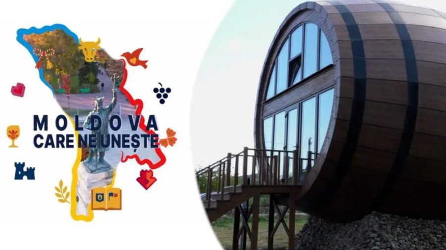 VIDEO Cel mai mare butoi din lume se află la Scoreni, Strășeni. Ca să fie umplut, trebuie 240.000 litri de vin