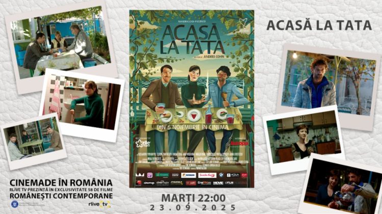 CineMADE in Romania: Filmul „Acasă la tata”, începând cu 22:00 la RLIVE TV