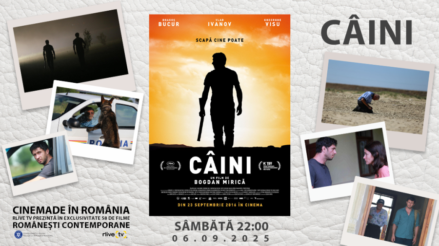 CineMADE in Romania: Filmul „Câini” de Bogdan Mirică, la 22:00, la RLIVE TV