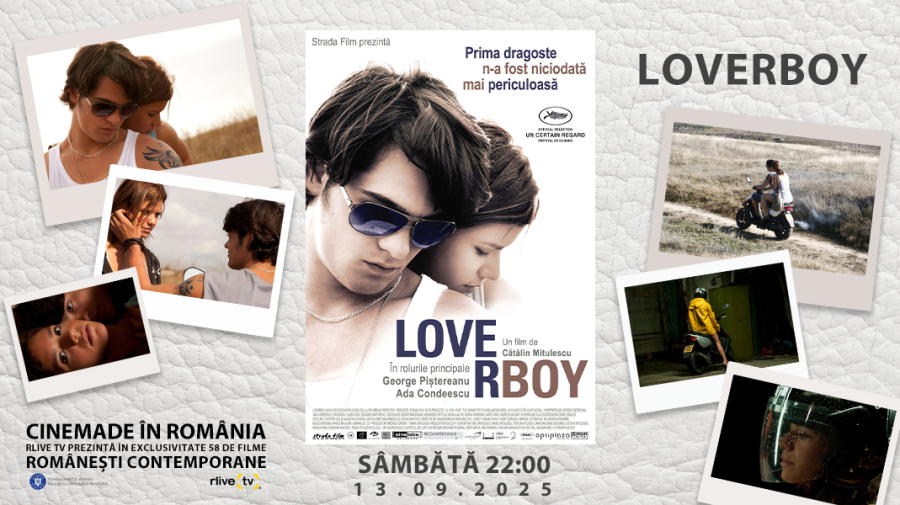 CineMADE in Romania: Urmărește filmul „Loverboy”, sâmbătă seara, la RLIVE TV 