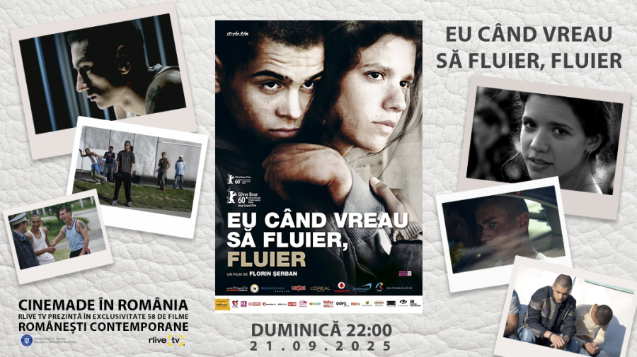 CineMADE in România: Filmul „Eu când vreau să fluier, fluier”, la 22:00, la RLIVE TV  