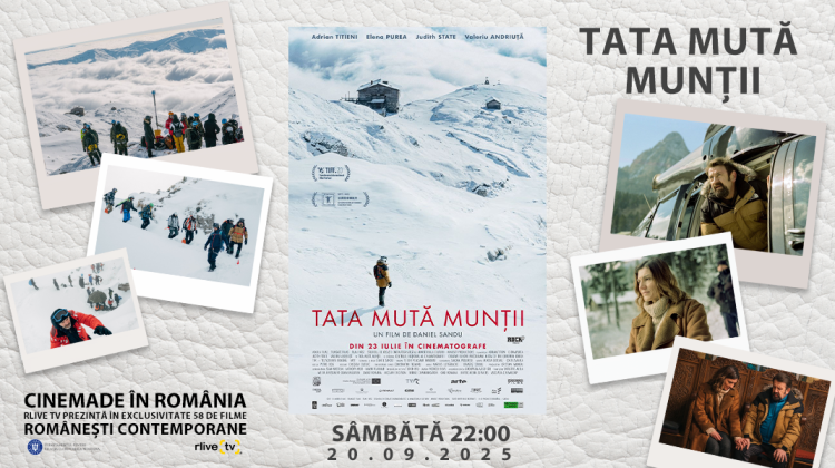 CineMADE in România: Filmul „Tata mută munții”, la 22:00, la RLIVE TV  