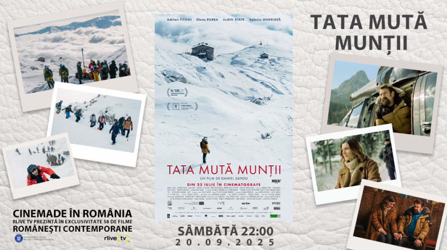 CineMADE in România: Filmul „Tata mută munții”, la 22:00, la RLIVE TV  