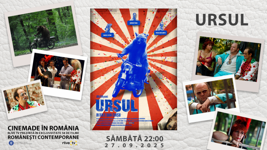 CineMADE in Romania: Filmul Ursul de Dan Chișu, la 22:00, la RLIVE TV  