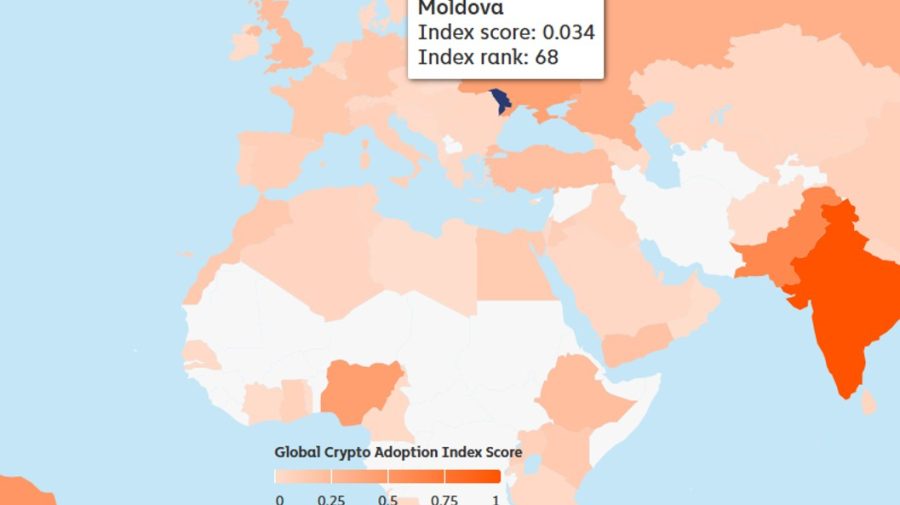 Revoluție financiară! Moldova, lider global la folosirea crypto pe cap de locuitor
