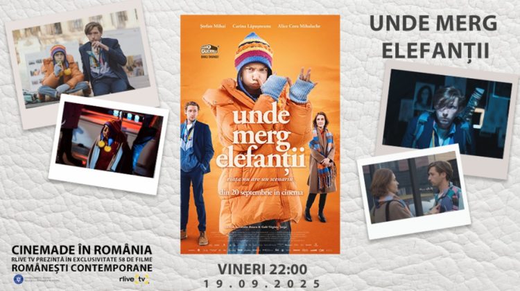 CineMADE in România: Filmul „Unde merg elefanții”, la 22:00, la RLIVE TV