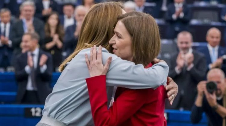 La o zi după discursul Maiei Sandu, PE votează într-o rezoluție deschiderea rapidă a negocierilor de aderare