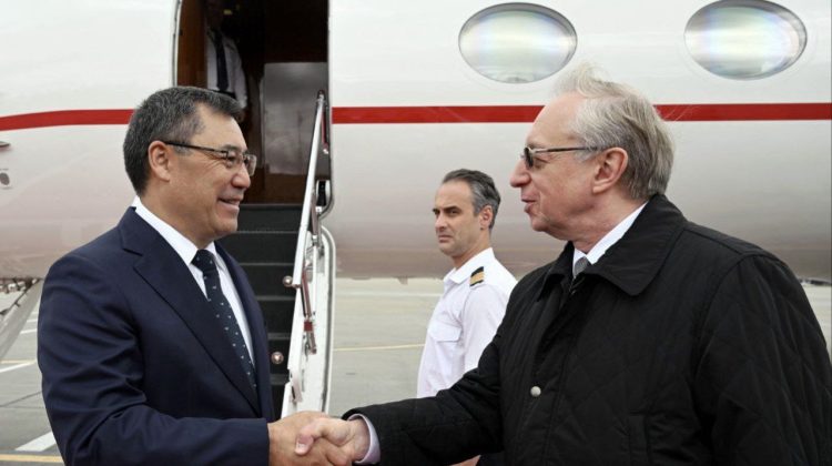 Șor a închiriat un avion de 17,9 milioane de dolari pentru președintele Kârgâzstanului