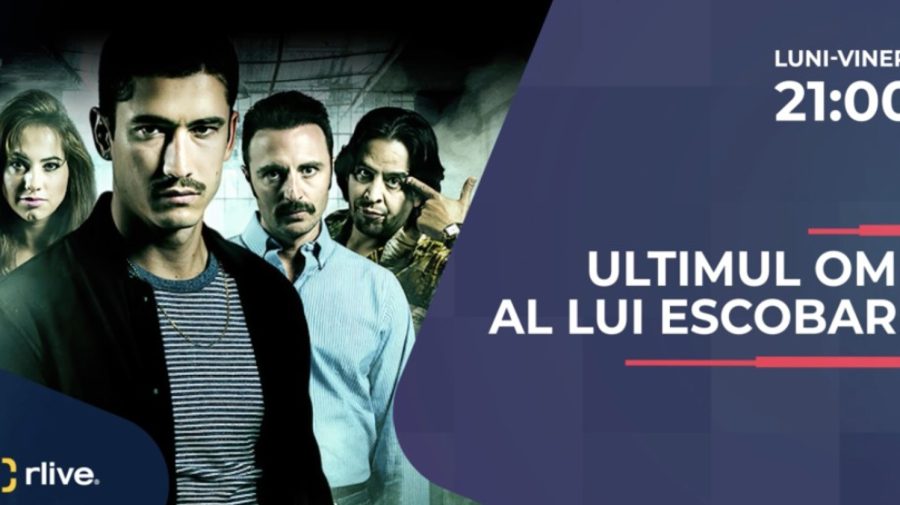 VIDEO Începe toamna cu un nou serial la RLIVE TV! Filmul „Ultimul om al lui Escobar”, de luni până vineri, la 21:00