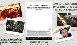 CineMADE in România: Filmul „Îmi este indiferent dacă în istorie vom intra ca barbari”, de la 22:00 la RLIVE TV