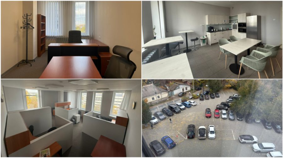 Un etaj de 1.000 mp, disponibil în chirie la 5 minute de clădirea Guvernului