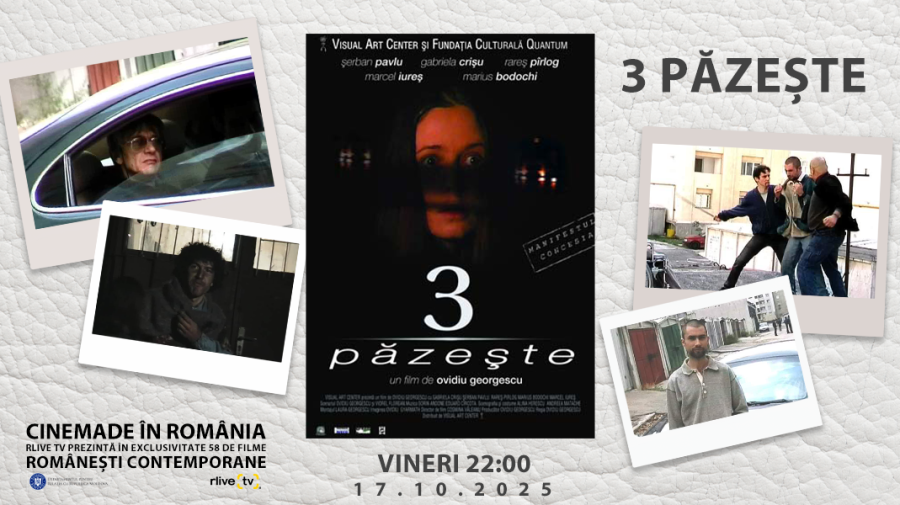 CineMADE in România: Vizionați comedia dramatică „Păzește” de Ovidiu Georgescu la RLIVE TV. Începe la 22:00