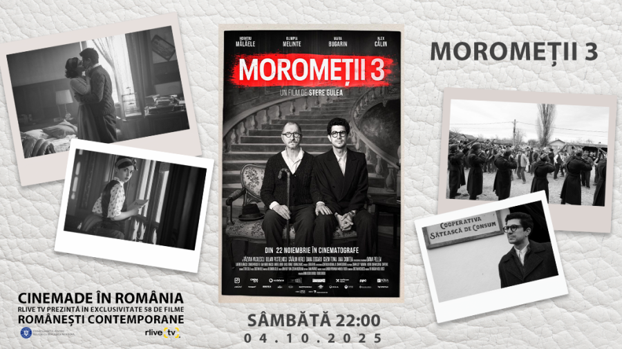 CineMADE in Romania: Urmărește ecranizarea celebrului roman „Moromeții 3” la RLIVE TV 