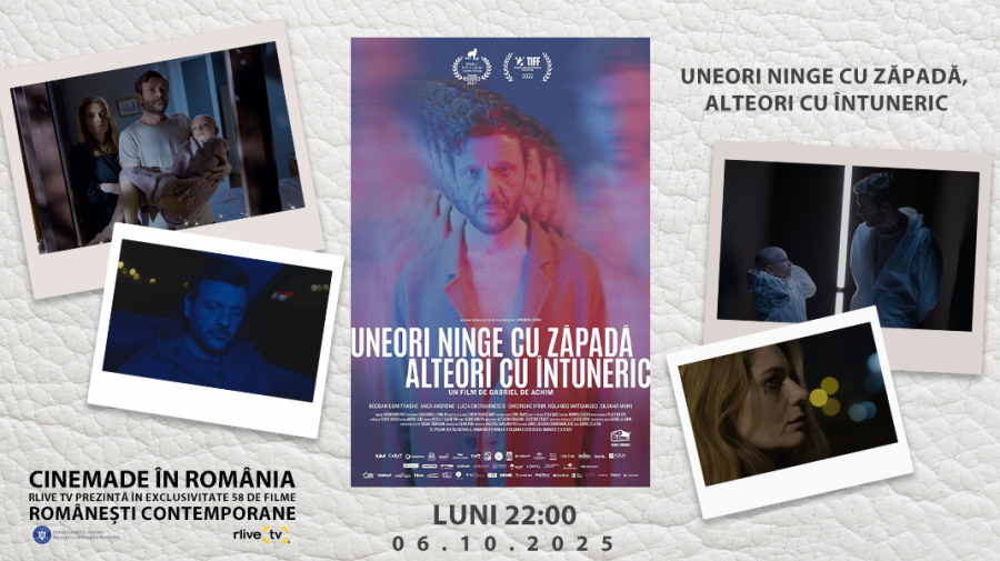 CineMADE in România: Urmăriți filmul „Uneori ninge cu zăpadă, alteori cu întuneric” la RLIVE TV